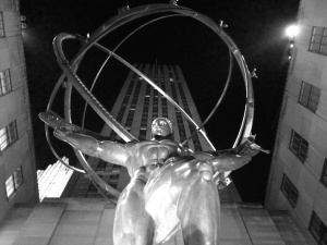 Atlas Statue at Rockefeller Center